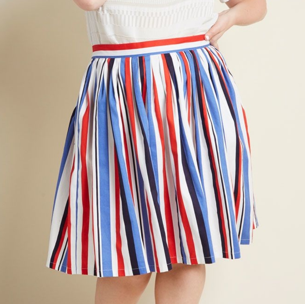 Modcloth Plus size A line Skirt